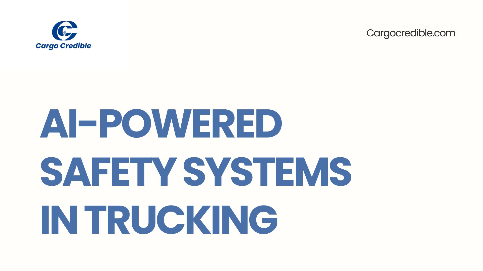 AI-Powered Safety Systems in the Trucking Industry
