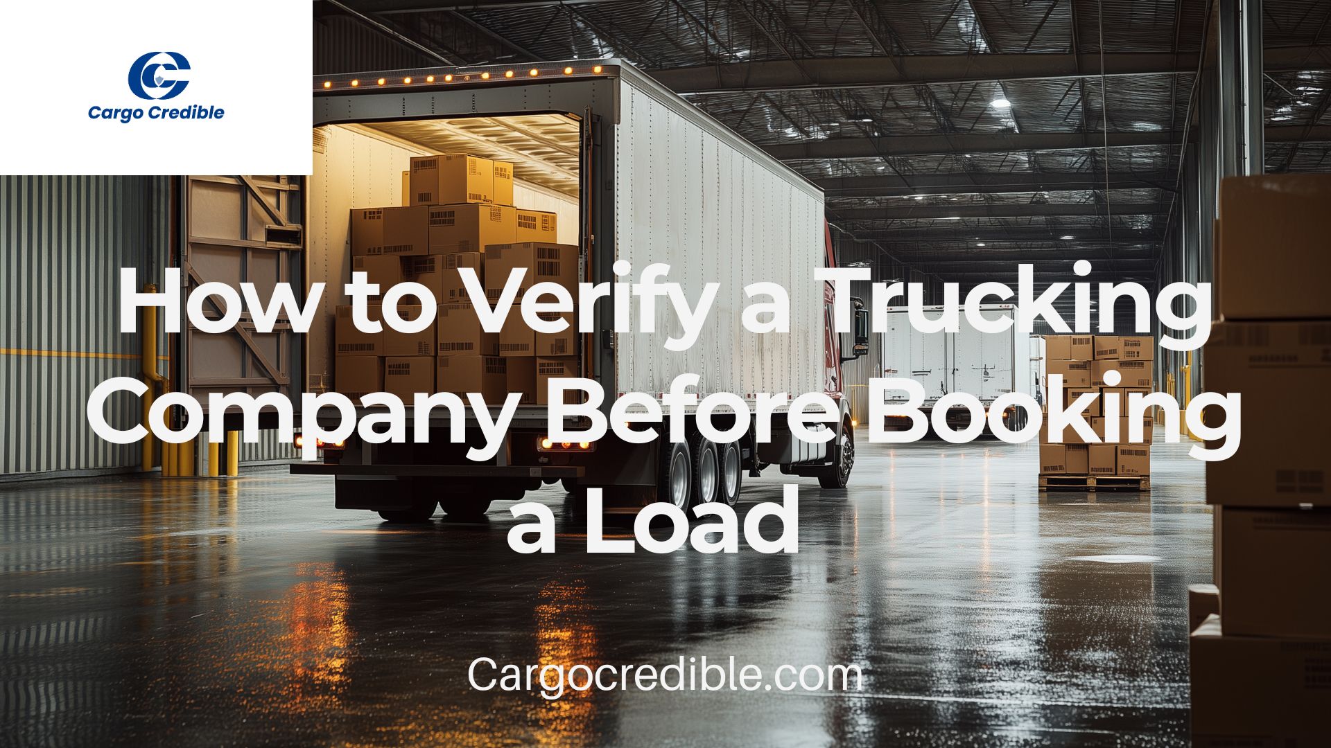 How to Verify a Trucking Company Before Booking a Load