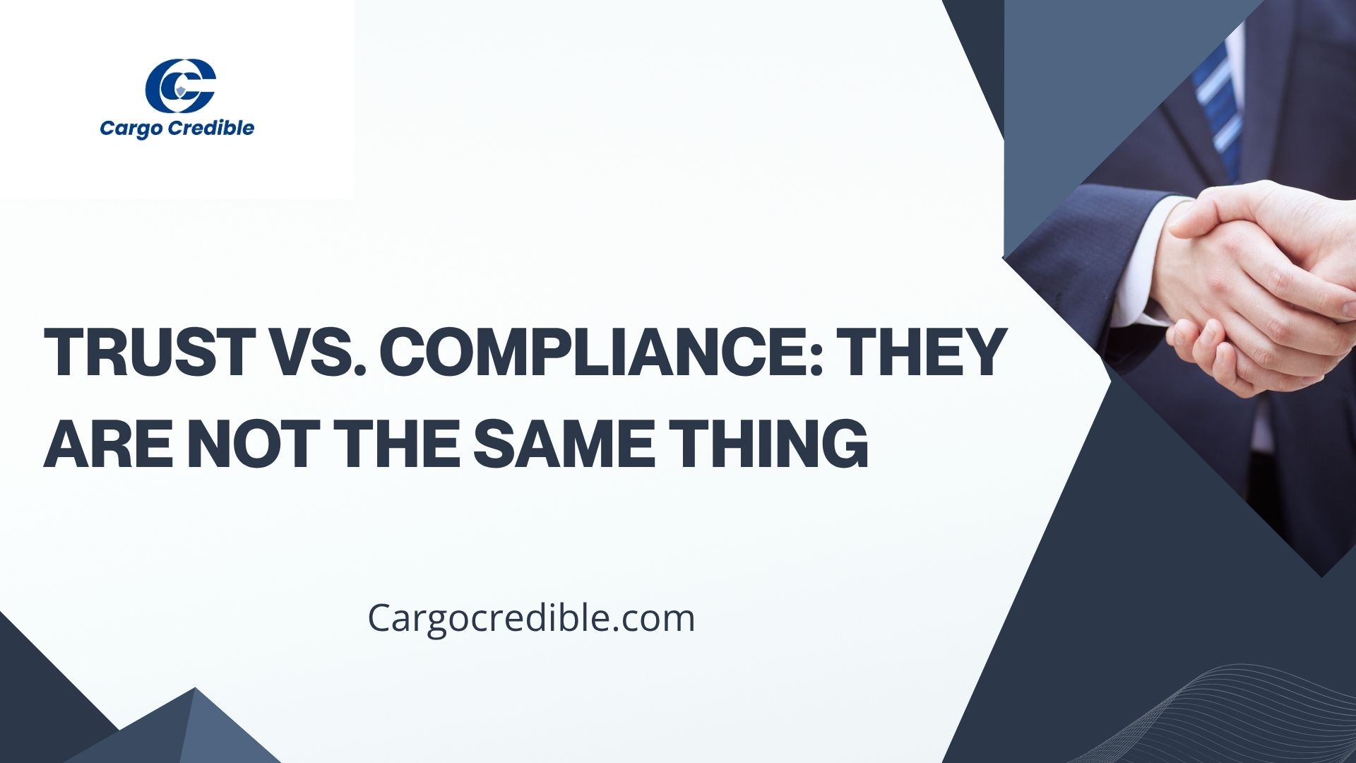 Trust vs. Compliance: They're Not the Same Thing